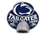 Bergamot 40013 Penn State Nittany Lions Tailgater Bottle Opener Hitch Cover 9x4x6-in.
