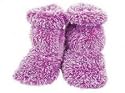 Aroma Home Fluffy Microwavable Feet Warmers - Purple