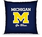 Michigan Wolverines Logo Toss Pillow