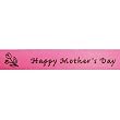 CitiRibbon Mother's Day 5/8" (25 yds) Pink