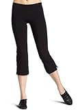 Capezio Women's Capri Pant,Black,Medium
