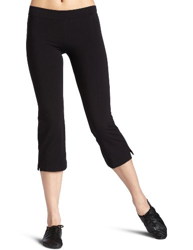 Capezio Women's Capri Pant,Black,Medium