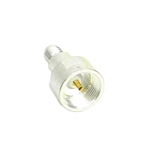 TPI 3009 Silver Plated Brass SMA Type Female Connector with Teflon Insulation