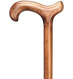 Men Derby Cane Scorched Ramin Wood -Affordable Gift for your Loved One! Item #DHAR-07622