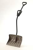 Suncast SC3950 Double Grip Ergonomic Snow Shovel/Pusher Combo With Non-Stick Graphite 18-Inch Blade & Steel Wear Strip