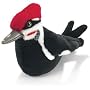 Pileated Woodpecker - Audubon Plush Bird (Authentic Bird Sound)
