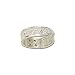 10R035--Sterling Silver Hawaiian Plumeria Ring