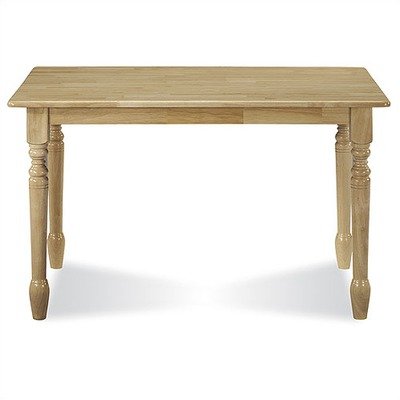 Natural Wood Dining Table
