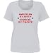 AMERICAN BY BIRTH COWGIRL BY CHOICE *Bella Ladies/ JUNIORS Short Sleeve Scoop Neck FITTED TEE (T-Shirt) Various Colors