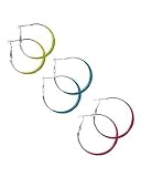 KIRRA Colored Hoop Earring Set