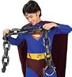 Superman Breaking "Steel" Chain with Sound