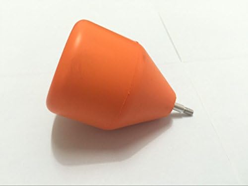 6PK JXhunter Soft Foam broadheads EVA arrow tips PU arrowheads for CS game shooting game (Orange)