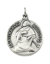14K Yellow Gold 18.00 mm St. Charles Medal