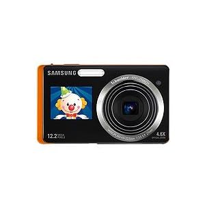Samsung TL225 DualView 12.2MP Digital Camera with 4.6X Optical Zoom and 3.5-Inch LCD Screen and... by 