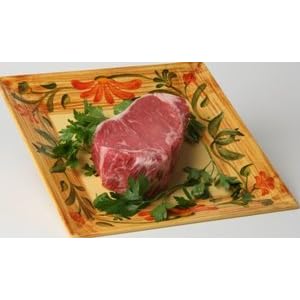 4pk�������� USDA Choice Beef Loin Shell Steak NY Strip Bone in� lb| Cut| 1 inch by Bone-in Strip Steaks