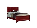 Queen Stanley Furniture Continuum Panel Bed in Cinnabar Finish