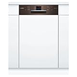 Bosch SPI53M24EU teilintegrierbarer Geschirrspüler / A+ A / 9 Maßgedecke / 44 db / braun / Intensiv-Zone / AquaStop
