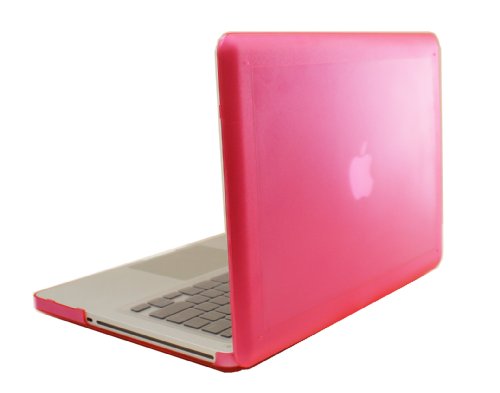 PINK mCover® Hard Shell Case for 13-inch A1278 MacBook Pro with Black Keyboard