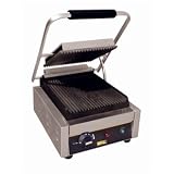 from Nextday Catering Equipment Supplies UK Buffalo Bistro Contact Grill Single Grill Stainless Steel