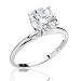 Certified Diamond Solitaire Ring 2ct - Size 7
