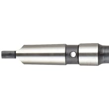 Cleveland 927E High Speed Steel Taper Shank Drill Bit, Extra Length, Coolant Through, Black Oxide, Morse Taper Shank, 118 Degree Notched Point