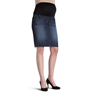 Paige Premium Denim Women's Maternity Larchmont Skirt