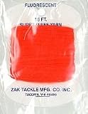Fluorescent 15 Super Fluff Red Yarn