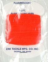 Fluorescent 15 Super Fluff Red Yarn