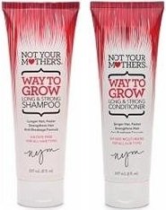 Not Your Mother's Way To Grow Long and Strong Shampoo 8 oz. + 8 oz. Conditioner (Combo Deal)