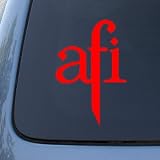 AFI - Vinyl Car Decal Sticker #A1575 | Vinyl Color: Red