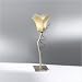 Rovigo Single Light Table Lamp in Weathered Silver