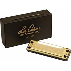 Lee Oskar 25th Anniversary Major Diatonic Gold Harmonica, C