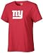 New York Giants Women's Logo Premier Too Tee, Size= Large