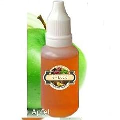 Nachf�ll Fluid Liquid 20 ml f�r die elektrische Zigarette (Franz�sisch Production)- Apfel Stark - Zum Nachf�llen von Depots f�r elektrische Zigaretten, Zigarren und Pfeifen0,0mg Nikotin