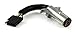 CURT 57444 4-Pin Round Vehicle-Side to 4-Way Trailer Wiring Adapter