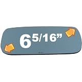 1991 - 1993 BMW M5 Flat Driver Side Replacement Mirror Glass by Automotive Mirror Glass