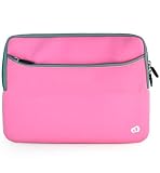 Premium Laptop Neoprene Sleeve Case Cover for Sony Electronic Reading Device Prs-505 Prs-500 Prs505 Prs500 Ereader Sony Reader Touch Edition E-reader (Prs505 and Prs500 NOT Included) (Baby Pink)
