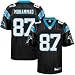Reebok NFL Equipment Carolina Panthers #87 Muhsin Muhammad Black Replica Jersey