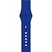 Apple Watch Band, Perman Sports Comfort Smooth Silicone Replacement Smart Watch Bracelet Strap Band Watchband for Apple Watch 42mm Blue
