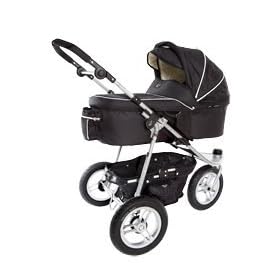 Valco Baby Tri Mode Bassinet - Black