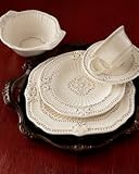 Ivory Baroque Dinnerware 20Piece Service