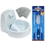 Drinkwell Pet Fountain w/ 4 Filters 3 Cleaning Brushes