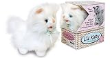 Lil Kitty White Walking Meowing Cat