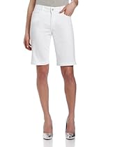Hot Sale NYDJ Women's Helen Colored Denim Short, Optic White, 8