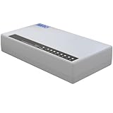 HiRO 8 Port 10/100/1000 Fast Ethernet Gigabit LAN Switch (H50227)