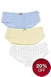 3 Pack Angel Cotton Rich Assorted Shorts