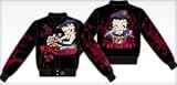 Betty Boop Queen Of The Road Ladies Twill Jacket