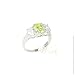 STUDIO 925: *CLASSIC 3-STONE PERIDOT 3.5CT CZ ANNIVERSARY RING*