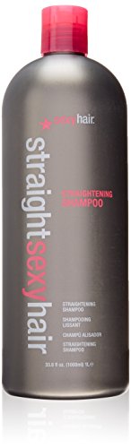 Sexy Hair Straight Sexy Hair Straightening Shampoo, 33.8 Ounce