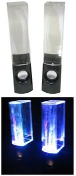 Illuminated Dancing Water Speakers. Great for your Phone or any Music Player!